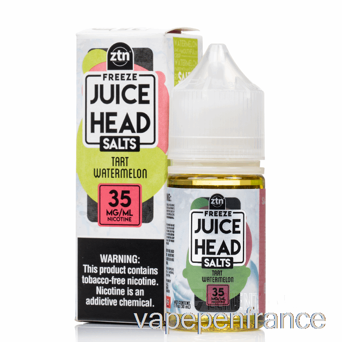 Congeler La Pastèque Acidulée - Sels De Tête De Jus - 30 Ml 50 Mg Stylo Vape